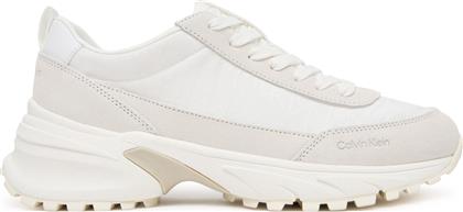 ΑΘΛΗΤΙΚΑ HIKE RUNNER CASUAL NY-SU AOP WN YW0YW01995 ΛΕΥΚΟ CALVIN KLEIN