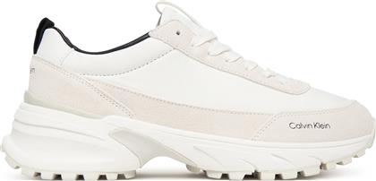 ΑΘΛΗΤΙΚΑ HIKE RUNNER MG NYLON MIX YW0YW02075 ΛΕΥΚΟ CALVIN KLEIN