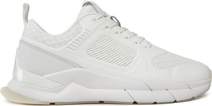 ΑΘΛΗΤΙΚΑ LACE UP RUNNER - CAGED HW0HW01996 ΛΕΥΚΟ CALVIN KLEIN