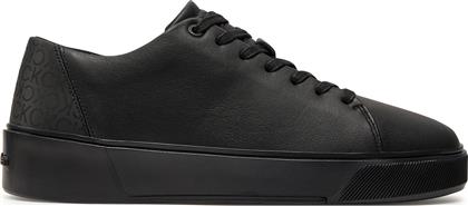 ΑΘΛΗΤΙΚΑ LOW LACE UP LTH MONO HM0HM01236 ΜΑΥΡΟ CALVIN KLEIN