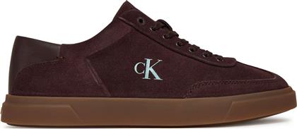 ΑΘΛΗΤΙΚΑ LOW PRO CUPS LACE UP SUE MIX MG HW0HW02683 ΜΠΟΡΝΤΟ CALVIN KLEIN