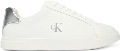ΑΘΛΗΤΙΚΑ LOW PRO CUPS LACEUP LTH MET HW0HW02846 ΛΕΥΚΟ CALVIN KLEIN