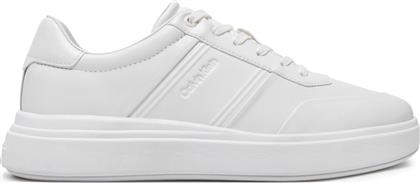 ΑΘΛΗΤΙΚΑ LOW TOP LACE UP HF HM0HM01551 ΛΕΥΚΟ CALVIN KLEIN