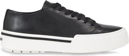 ΑΘΛΗΤΙΚΑ LOW TOP LACE UP HM0HM01177 ΜΑΥΡΟ CALVIN KLEIN