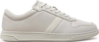 ΑΘΛΗΤΙΚΑ LOW TOP LACE UP LOGO HM0HM01491 ΓΚΡΙ CALVIN KLEIN