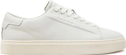 ΑΘΛΗΤΙΚΑ LOW TOP LACE UP LTH HM0HM01516 ΛΕΥΚΟ CALVIN KLEIN