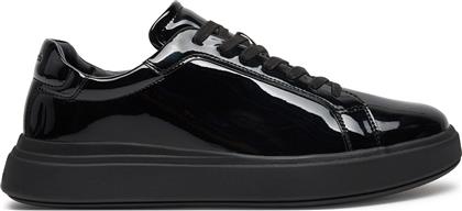 ΑΘΛΗΤΙΚΑ LOW TOP LACE UP PAT HM0HM01602 ΜΑΥΡΟ CALVIN KLEIN