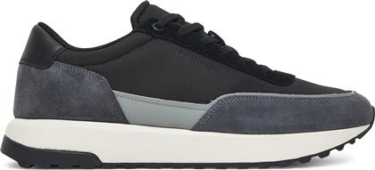 ΑΘΛΗΤΙΚΑ LOW TOP LACE UP REPREVE MIX HM0HM01714 ΜΑΥΡΟ CALVIN KLEIN