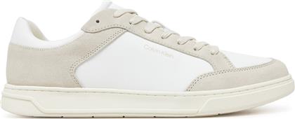 ΑΘΛΗΤΙΚΑ LOW TOP LACE UP REPREVE MIX HM0HM01802 ΛΕΥΚΟ CALVIN KLEIN