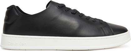 ΑΘΛΗΤΙΚΑ LOW TOP LACE UP UNLINED LTH HM0HM01885 ΜΑΥΡΟ CALVIN KLEIN