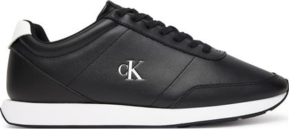 ΑΘΛΗΤΙΚΑ RETRO RUNNER ESS LTH YM0YM01355 ΜΑΥΡΟ CALVIN KLEIN