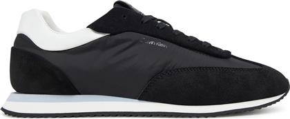 ΑΘΛΗΤΙΚΑ RUNNER LACE UP - NYLON MIX HW0HW02395 ΜΑΥΡΟ CALVIN KLEIN