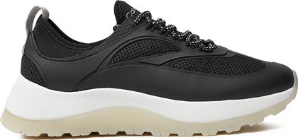 ΑΘΛΗΤΙΚΑ RUNNER LACE UP PEARL MIX M HW0HW02079 ΜΑΥΡΟ CALVIN KLEIN