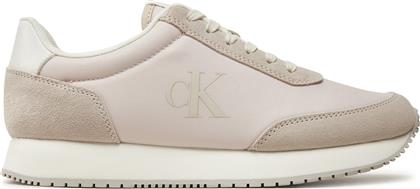 ΑΘΛΗΤΙΚΑ RUNNER LACEUP LOW MG MIX YW0YW01615 ΜΠΕΖ CALVIN KLEIN