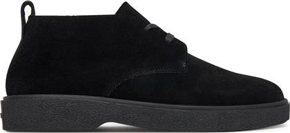 ΑΘΛΗΤΙΚΑ TEXT RUBBER DESERT BOOT SU HM0HM01978 ΜΑΥΡΟ CALVIN KLEIN