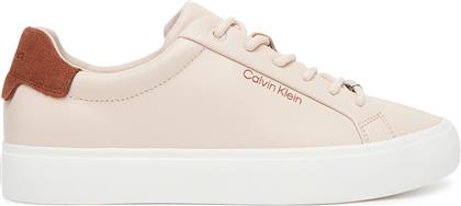 ΑΘΛΗΤΙΚΑ VULC LACE UP LTH W/SUE BT HW0HW02571 ΜΠΕΖ CALVIN KLEIN