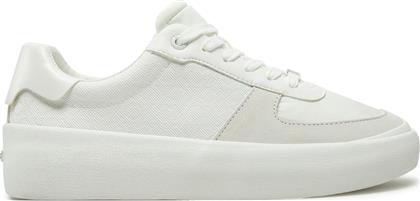 ΑΘΛΗΤΙΚΑ VULC LACE UP - MONO HW0HW02293 ΛΕΥΚΟ CALVIN KLEIN