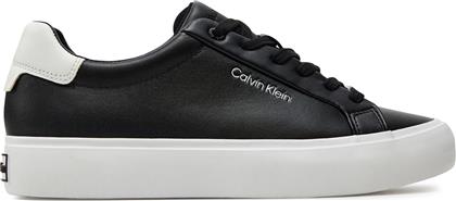 ΑΘΛΗΤΙΚΑ VULCANIZED LACE UP LTH HW0HW02037 ΜΑΥΡΟ CALVIN KLEIN