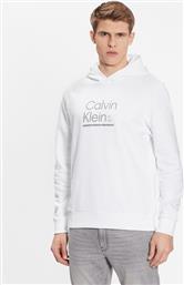 ΜΠΛΟΥΖΑ CONTRAST LINE LOGO K10K111569 ΛΕΥΚΟ REGULAR FIT CALVIN KLEIN