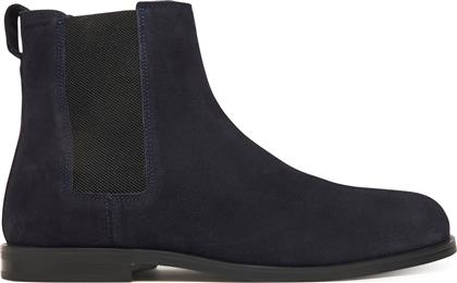 ΜΠΟΤΑΚΙΑ ΜΕ ΛΑΣΤΙΧΟ ESS RUBBER CHELSEA SU HM0HM02055 ΜΑΥΡΟ CALVIN KLEIN