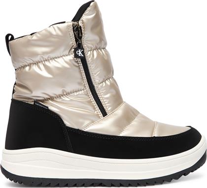 ΜΠΟΤΕΣ ΧΙΟΝΙΟΥ V3A5-83140-1862101 D ΧΡΥΣΟ CALVIN KLEIN