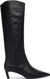 ΜΠΟΤΕΣ ESS KITTEN HEEL LONG BOOTS HW0HW02690 ΜΑΥΡΟ CALVIN KLEIN