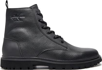 ΜΠΟΤΕΣ EVA MID LACEUP BOOT LTH YM0YM00751 ΜΑΥΡΟ CALVIN KLEIN