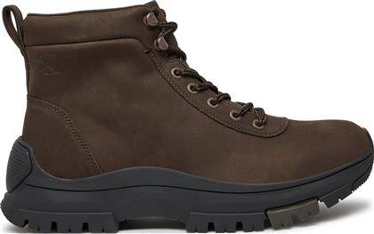 ΜΠΟΤΙΝΙΑ HYBRID WP BOOT LACEUP REBELLIOUS YM0YM01077 ΚΑΦΕ CALVIN KLEIN