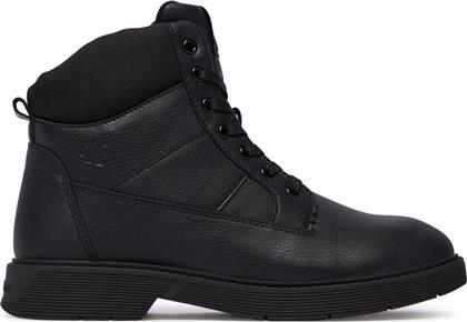 ΜΠΟΤΙΝΙΑ LACE-UP BOOTIE V3X5-83187-1695 D ΜΑΥΡΟ CALVIN KLEIN