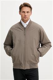 ΜΠΟΥΦΑΝ BOMBER ΧΡΩΜΑ: ΚΑΦΕ, LV04LC513G CALVIN KLEIN