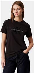 CHENILLE MONOLOGO REGULAR TEE (9000200996-68372) CALVIN KLEIN από το COSMOSSPORT