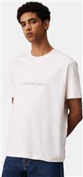 CHENILLE MONOLOGO TEE (9000201010-11935) CALVIN KLEIN