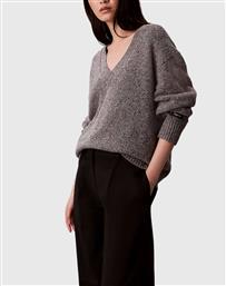 CHUNKY NEPS V NECK SWEATER CALVIN KLEIN