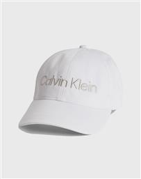 CK MUST MINIMUM LOGO CAP K60K610613-YAF WHITE CALVIN KLEIN