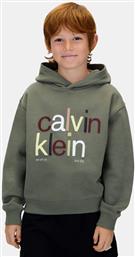 COLOR LOGO GRAPHIC ΠΑΙΔΙΚΗ ΜΠΛΟΥΖΑ ΜΕ ΚΟΥΚΟΥΛΑ (9000250373-26535) CALVIN KLEIN