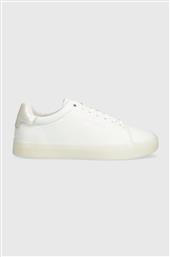 ΔΕΡΜΑΤΙΝΑ ΑΘΛΗΤΙΚΑ ΠΑΠΟΥΤΣΙΑ CUPSOLE LACE UP PEARL CALVIN KLEIN