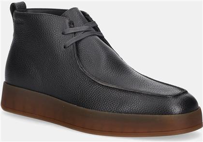ΔΕΡΜΑΤΙΝΑ ΚΛΕΙΣΤΑ ΠΑΠΟΥΤΣΙΑ HYBRID CUP APRON BOOT LTH ΑΝΔΡΙΚΑ, ΧΡΩΜΑ: ΚΑΦΕ, HM0HM01987 CALVIN KLEIN