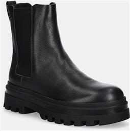 ΔΕΡΜΑΤΙΝΕΣ ΜΠΟΤΕΣ ΤΣΕΛΣΙ LUGGED CHELSEA BOOT HIGH LTH ΧΡΩΜΑ: ΜΑΥΡΟ, YM0YM01334 CALVIN KLEIN