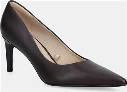 ΔΕΡΜΑΤΙΝΕΣ ΓΟΒΕΣ ESS STILETTO 70 ΧΡΩΜΑ: ΜΠΟΡΝΤΟ, HW0HW02607 CALVIN KLEIN