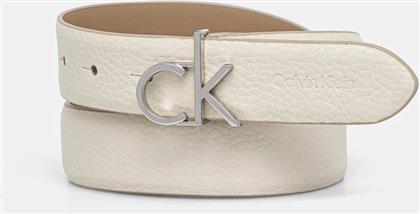 ΔΕΡΜΑΤΙΝΗ ΖΩΝΗ ΧΡΩΜΑ: ΜΠΕΖ, K60K613073 CALVIN KLEIN