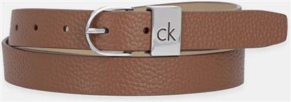 ΔΕΡΜΑΤΙΝΗ ΖΩΝΗ ΧΡΩΜΑ: ΚΑΦΕ, K60K612856 CALVIN KLEIN