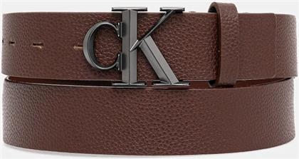 ΔΕΡΜΑΤΙΝΗ ΖΩΝΗ ΧΡΩΜΑ: ΚΑΦΕ, LV04D7022G CALVIN KLEIN