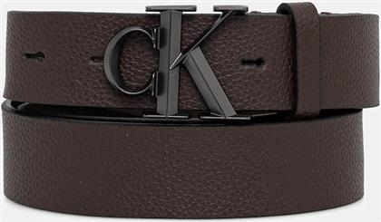 ΔΕΡΜΑΤΙΝΗ ΖΩΝΗ ΧΡΩΜΑ: ΚΑΦΕ, LV04D7022G CALVIN KLEIN