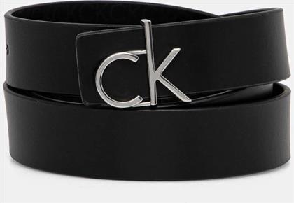 ΔΕΡΜΑΤΙΝΗ ΖΩΝΗ ΧΡΩΜΑ: ΜΑΥΡΟ, K60K613074 CALVIN KLEIN