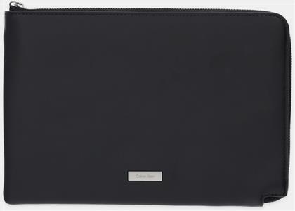 ΔΕΡΜΑΤΙΝΟ ΦΑΚΕΛΑΚΙ ΧΡΩΜΑ: ΜΑΥΡΟ, LV04D1110G CALVIN KLEIN