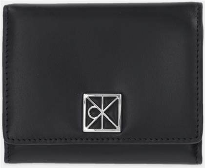 ΔΕΡΜΑΤΙΝΟ ΠΟΡΤΟΦΟΛΙ ΧΡΩΜΑ: ΜΑΥΡΟ, LV04F1082G CALVIN KLEIN