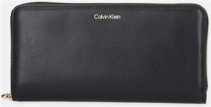 ΔΕΡΜΑΤΙΝΟ ΠΟΡΤΟΦΟΛΙ ΧΡΩΜΑ: ΜΑΥΡΟ, LV04F1093G CALVIN KLEIN