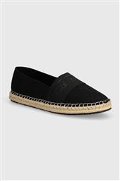 ΕΣΠΑΝΤΡΙΓΙΕΣ ESPADRILLE HE ΧΡΩΜΑ: ΜΑΥΡΟ, HW0HW01918 CALVIN KLEIN