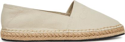 ΕΣΠΑΝΤΡΙΓΙΕΣ ESPADRILLE - HE HW0HW02384 ΛΕΥΚΟ CALVIN KLEIN