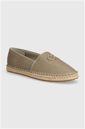 ΕΣΠΑΝΤΡΙΓΙΕΣ ESPADRILLE RELOCK MONOCQ ΧΡΩΜΑ: ΜΠΕΖ, HW0HW01916 CALVIN KLEIN